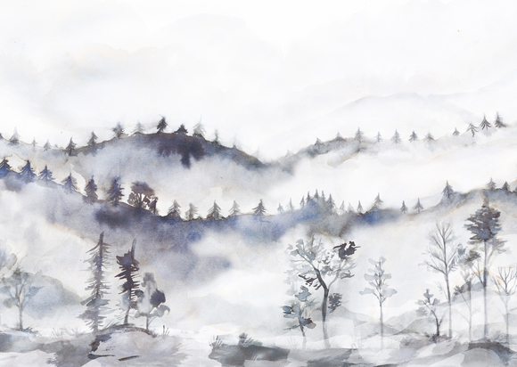 Ilustración de Memoria de la nieve