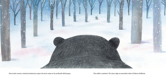 Ilustración de Osa y Lobo