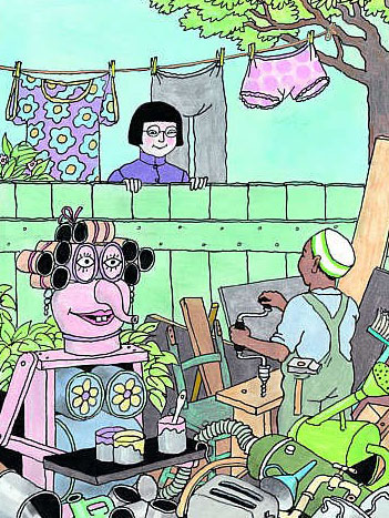 Ilustración de Nuevos amigos