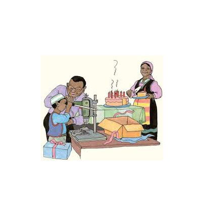 Ilustración de Nuevos amigos