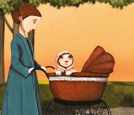 Ilustración de Clara Campoamor