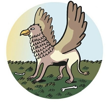 Ilustración de Catalina y la isla del Cíclope