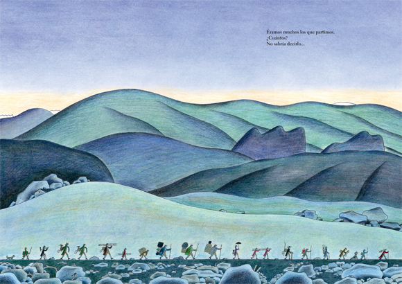 Ilustración de La increíble conquista del Mont Blanc