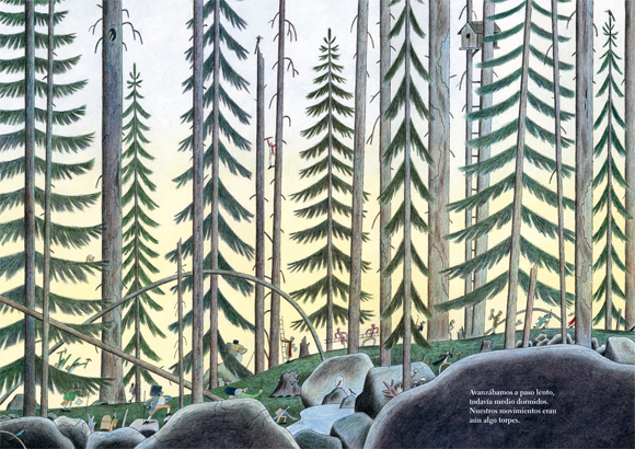 Ilustración de La increíble conquista del Mont Blanc