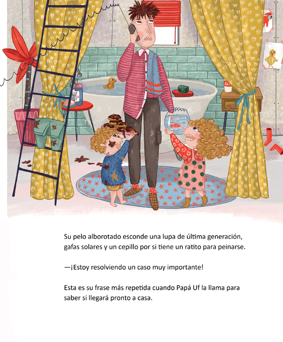 Ilustración de La familia UF