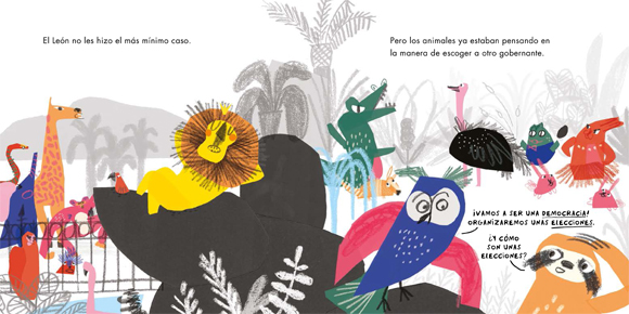 Ilustración de Las elecciones de los animales