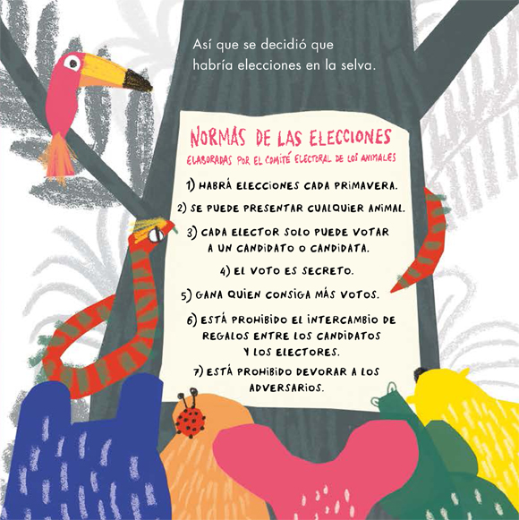Ilustración de Las elecciones de los animales