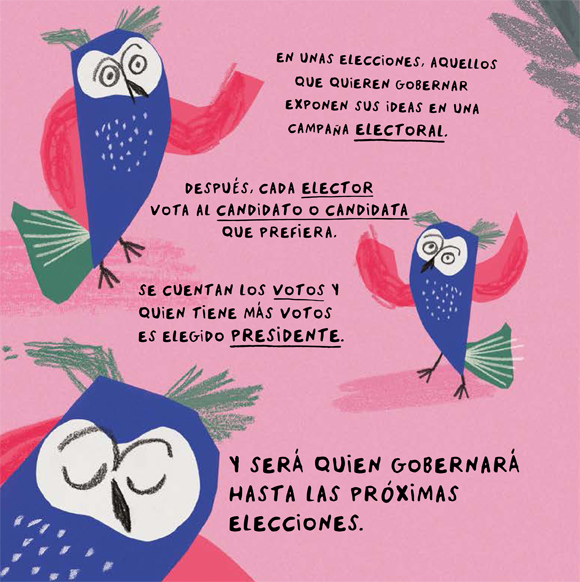 Ilustración de Las elecciones de los animales