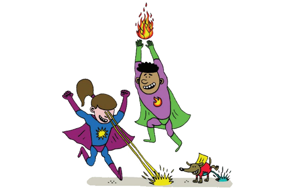 Ilustración de El día de mañana, ¿tendré superpoderes?