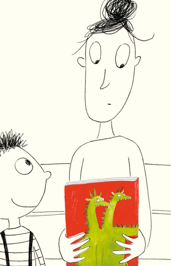 Ilustración de ¡Vaya, un libro!