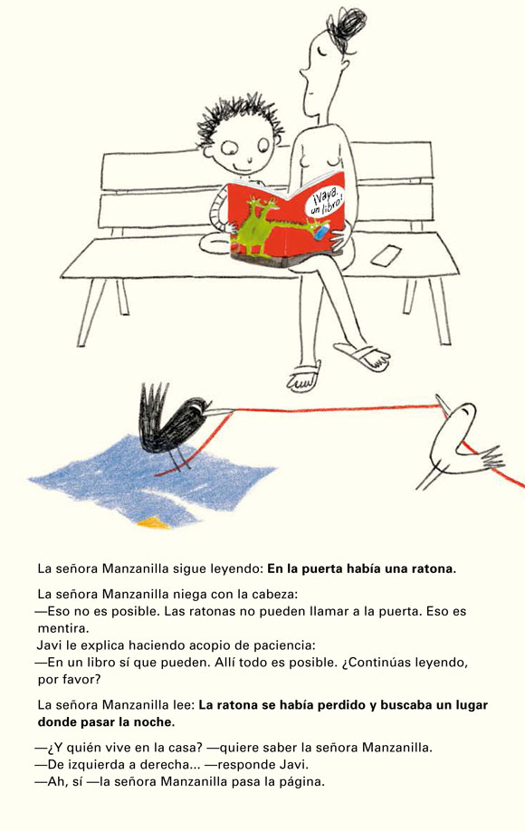 Ilustración de ¡Vaya, un libro!