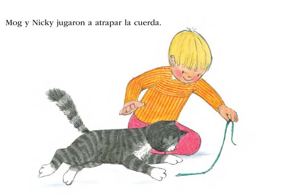Ilustración de MOG y el bebé