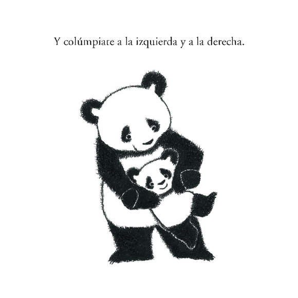 Ilustración de Samba Panda con papá
