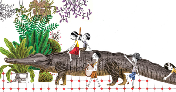 Ilustración de La Caimana