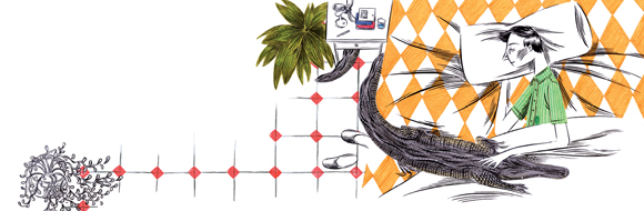 Ilustración de La Caimana