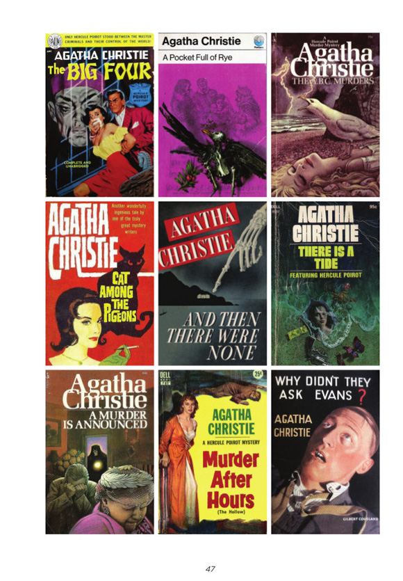 Ilustración de El universo de Agatha Christie
