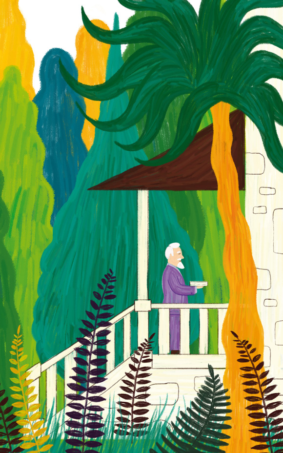 Ilustración de Los escribidores de cartas