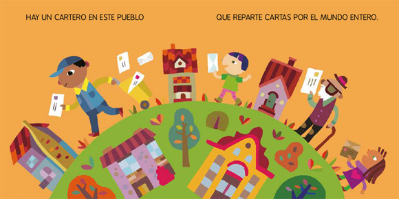 Ilustración de La jirafa Rafa