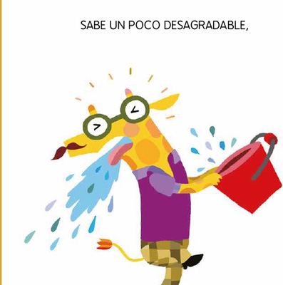 Ilustración de La jirafa Rafa