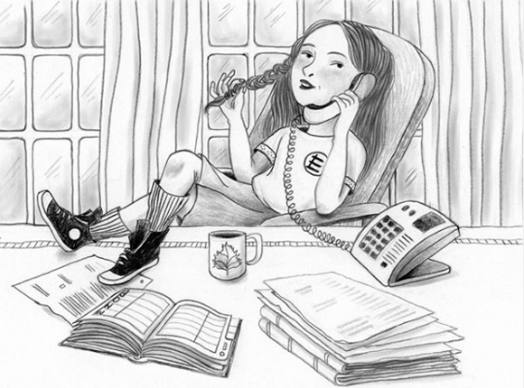 Ilustración de Presidenta por sorpresa
