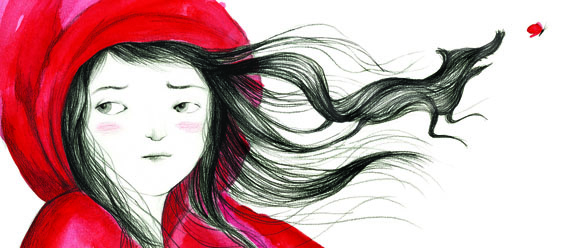 Ilustración de Caperucita Roja