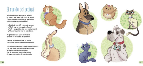 Ilustración de Cuentos de perros y gatos para pasar el rato