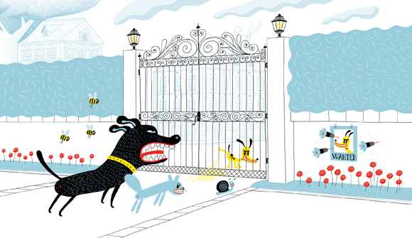 Ilustración de El camino a tu casa