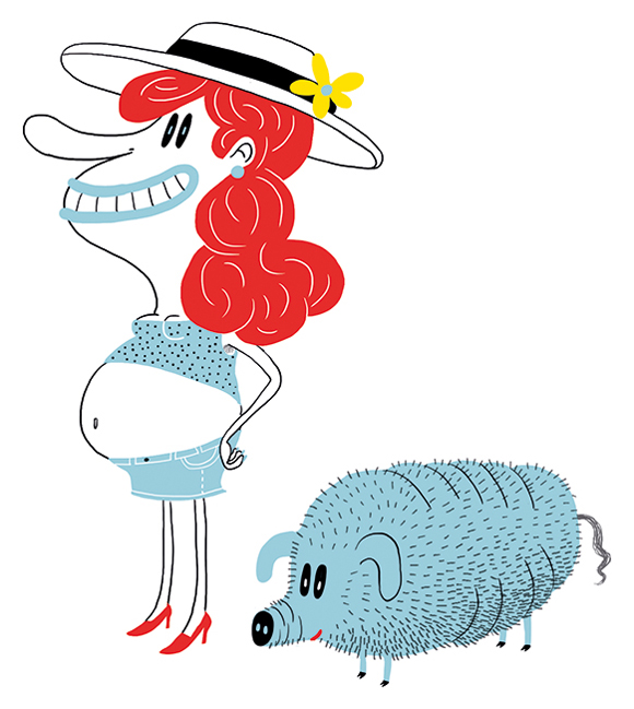 Ilustración de El camino a tu casa