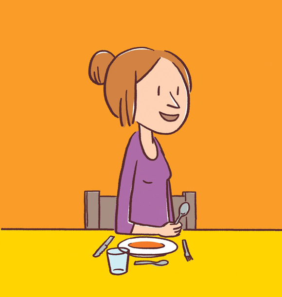Ilustración de ¡Es mi sopa!