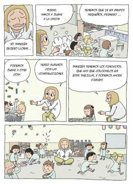 Ilustración de Una maestra en apuros