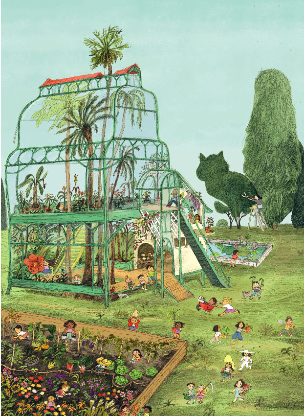 Ilustración de Cómo hacer una casa en un árbol