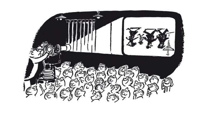 Ilustración de El pequeño Nicolás. ¡Se rueda!