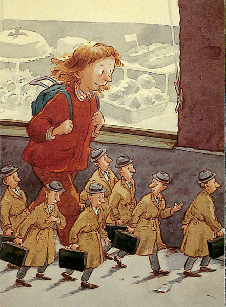 Ilustración de Else-Marie y los siete papaítos