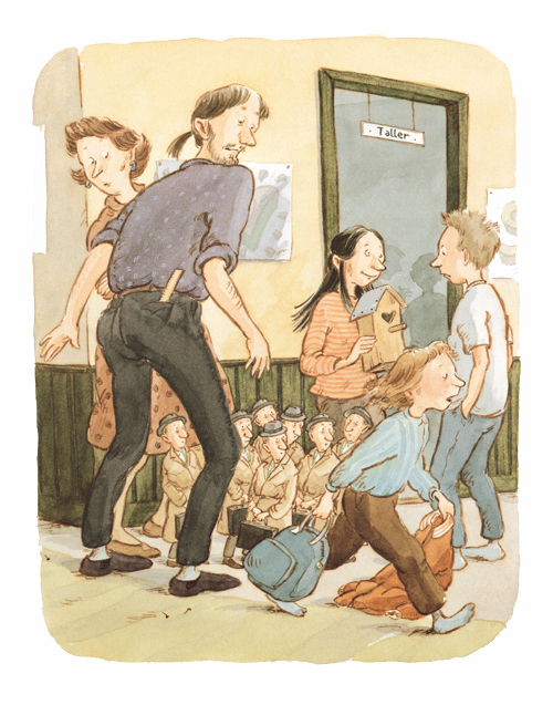 Ilustración de Else-Marie y los siete papaítos