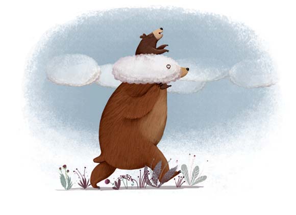 Ilustración de Dame un abrazo