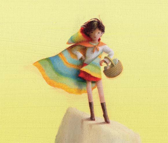 Ilustración de ¿Qué me cuentas, Caperucita?