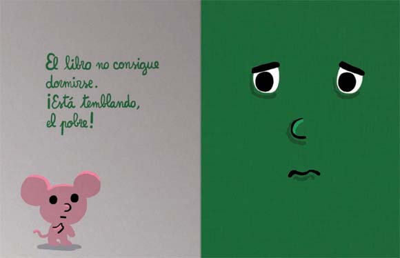 Ilustración de El libro que tiene miedo