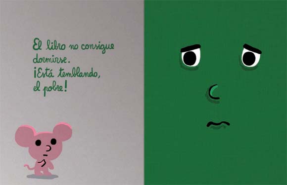 Ilustración de El libro que tiene miedo
