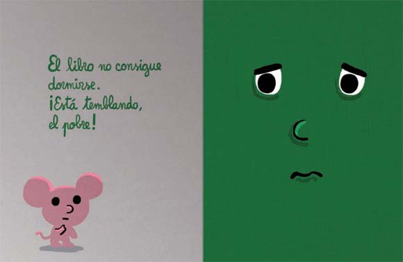 Ilustración de El libro que tiene miedo