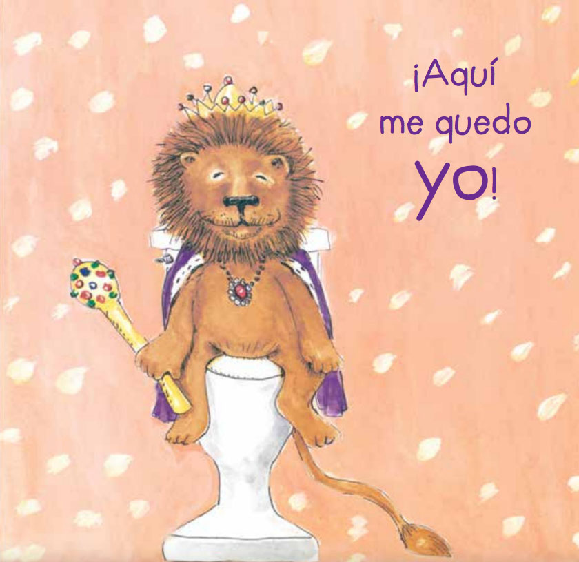 Ilustración de En el baño