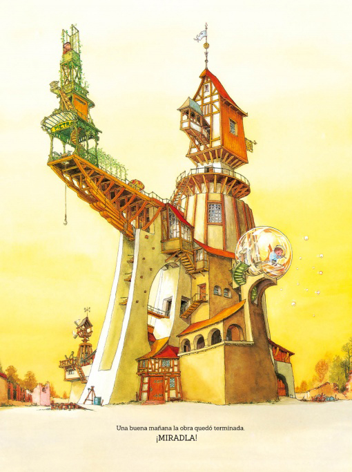 Ilustración de Serafín y sus maravillosos inventos