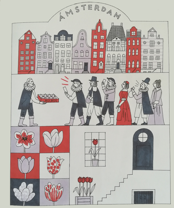 Ilustración de Los viajes perfumados