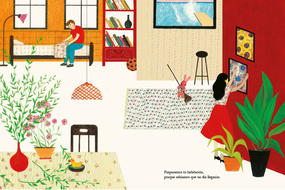Ilustración de El día en que llegaste