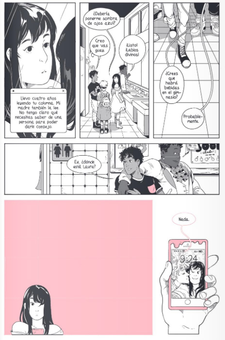 Ilustración de Laura Dean me ha vuelto a dejar