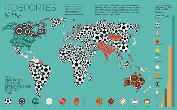 Ilustración de Yo y el mundo. Una historia tipográfica