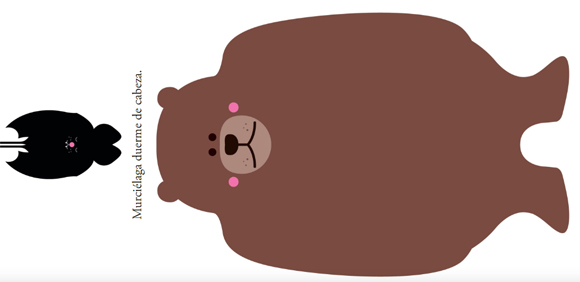 Ilustración de De cabeza