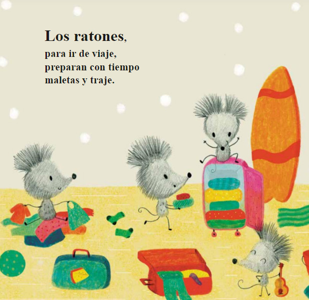 Ilustración de Ratones de viaje