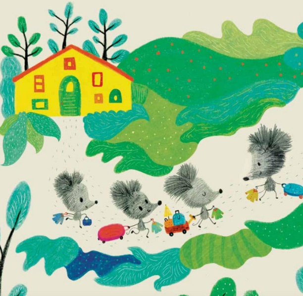 Ilustración de Ratones de viaje