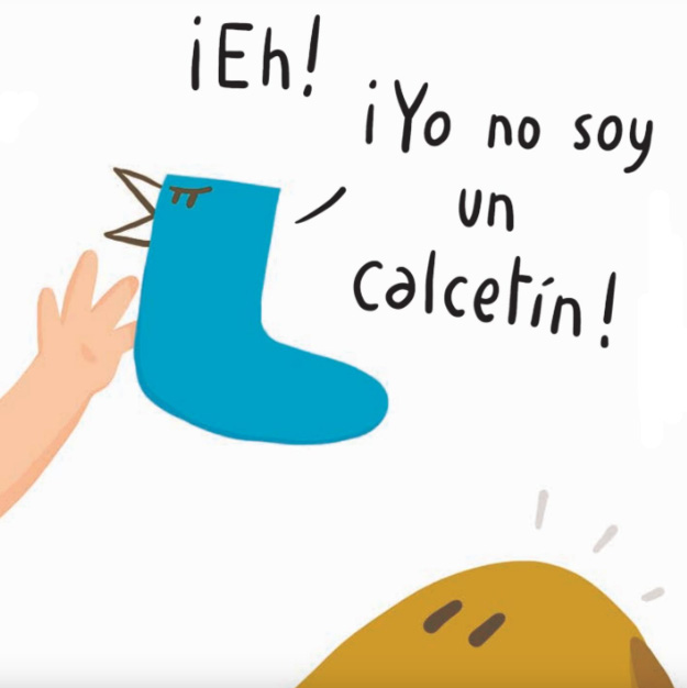 Ilustración de Los calcetines