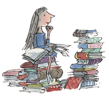 Ilustración de Cómo ser un genio con Matilda
